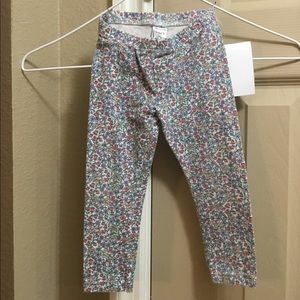 Size 2T Flower Leggings